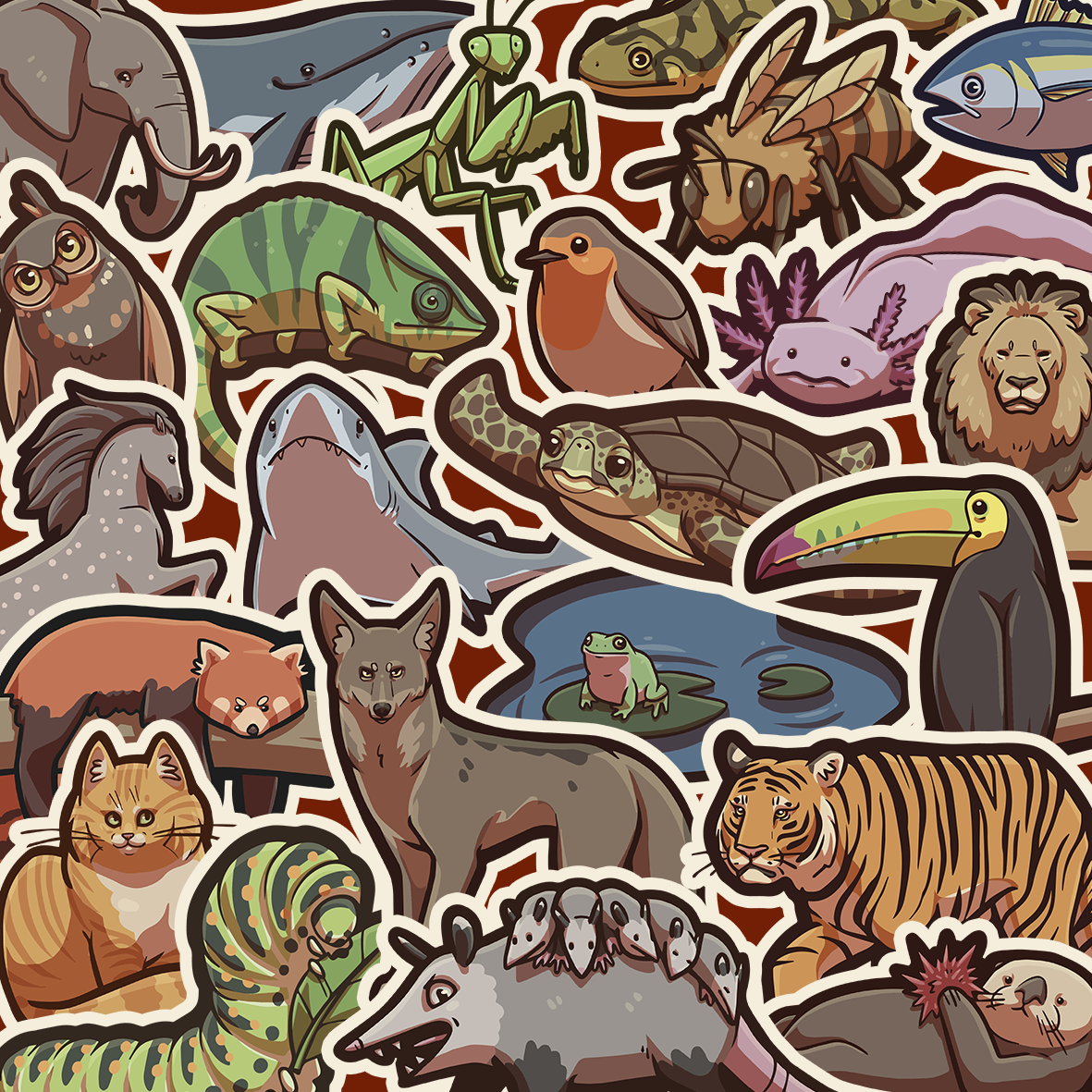 Diverse Animals - Downloadable Science Communication Icon Pack