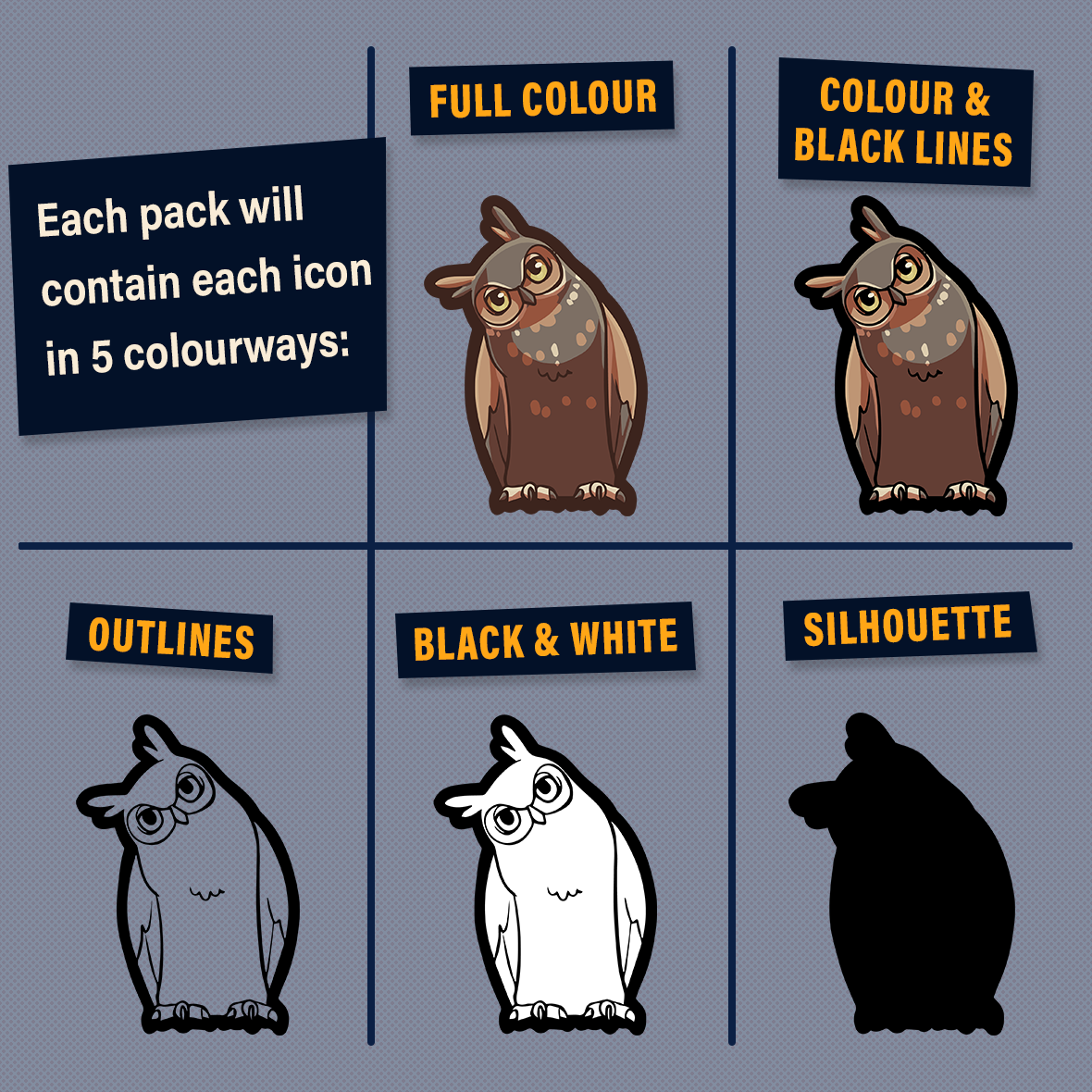 Diverse Animals - Downloadable Science Communication Icon Pack