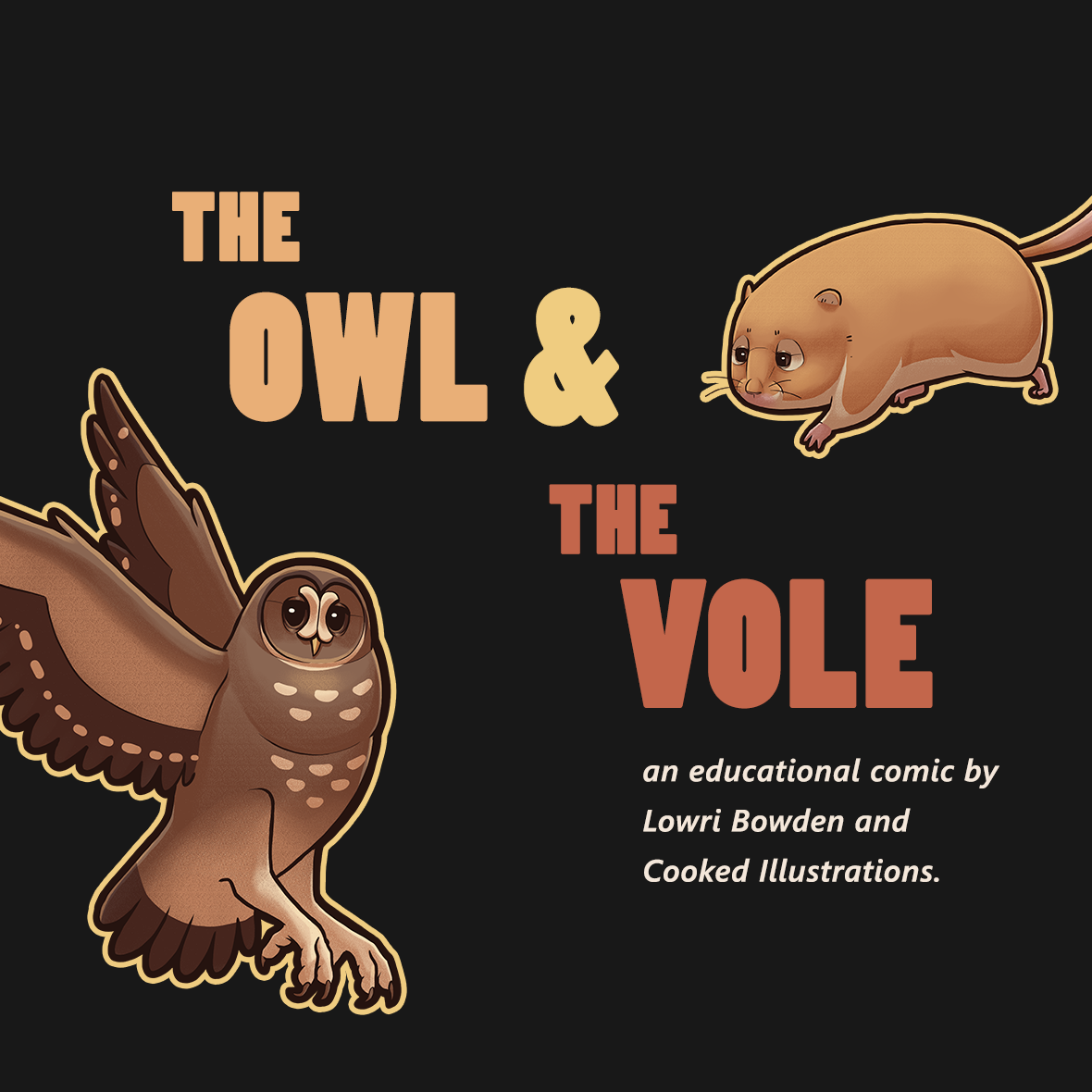 The Owl and The Vole - Educational Digital Comic