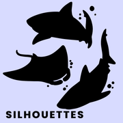 Sharks and Rays of the Caribbean - Downloadable Taxonomic Presentation Icon Pack