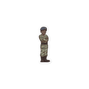 Army Officer (Male) - Diverse Workforce - Individual Vinyl Sticker