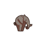 African Bush Elephant - Diverse Animals - Individual Vinyl Sticker