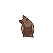 Great Horned Owl - Diverse Animals - Individual Vinyl Sticker