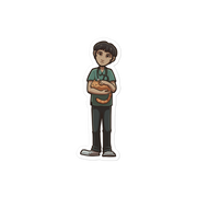 Veterinary Doctor (holding a cat) - Diverse Workforce - Individual Vinyl Sticker