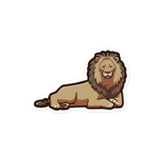 Lion - Diverse Animals - Individual Vinyl Sticker