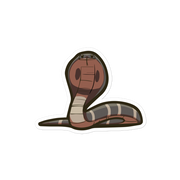 King Cobra - Diverse Animals - Individual Vinyl Sticker